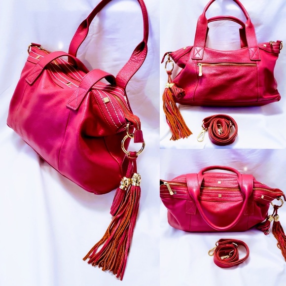 Cuore & Pelle Handbags - Cuore & Pelle Amelia Tote Leather Shoulder Bag💋